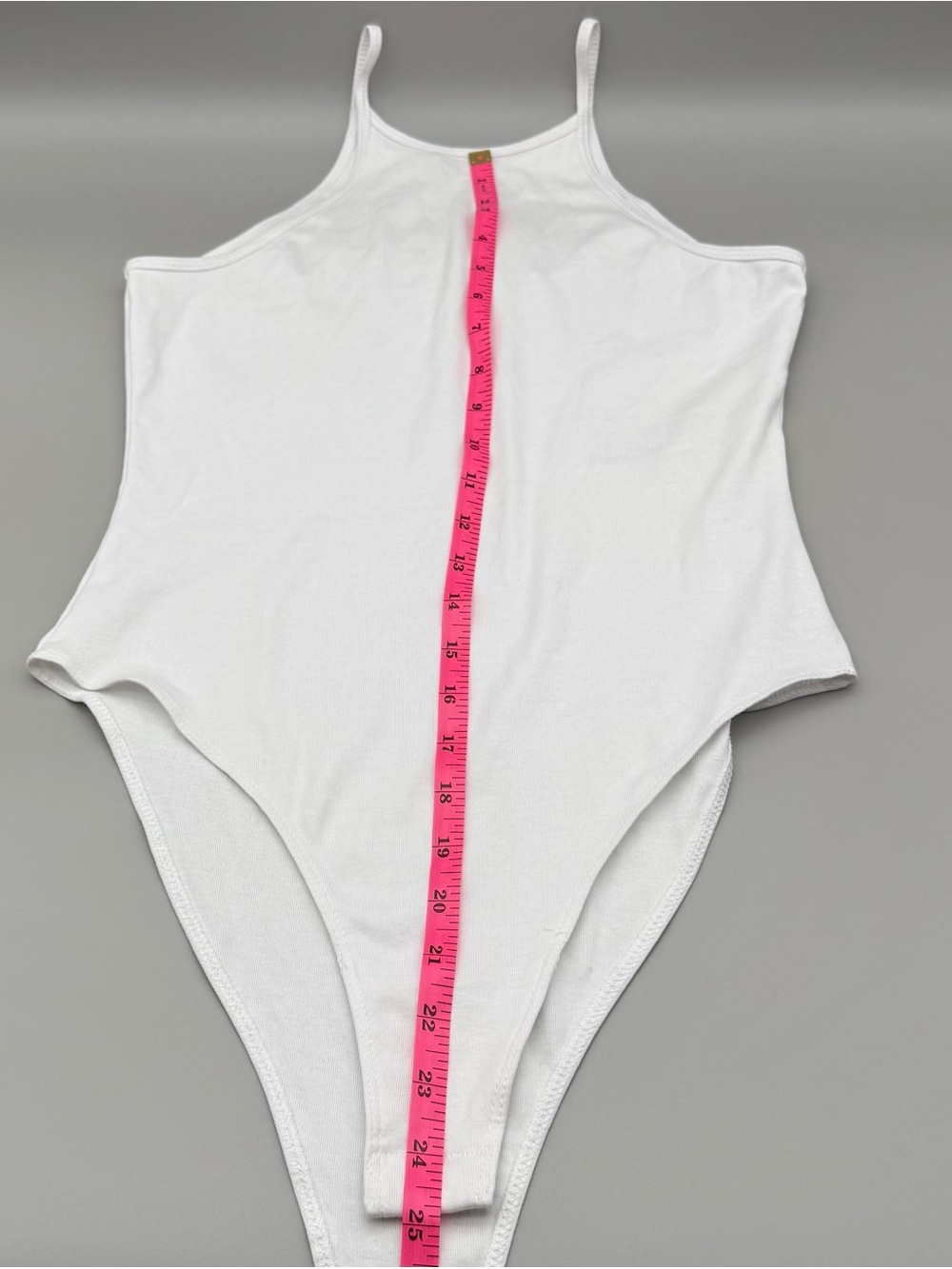 Zara White Tank Outer Shell Bodysuit - Picture 7 of 7